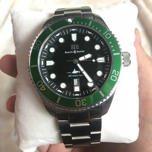 BUECH & BOILAT THRESHER SWISS DIVING WATCH